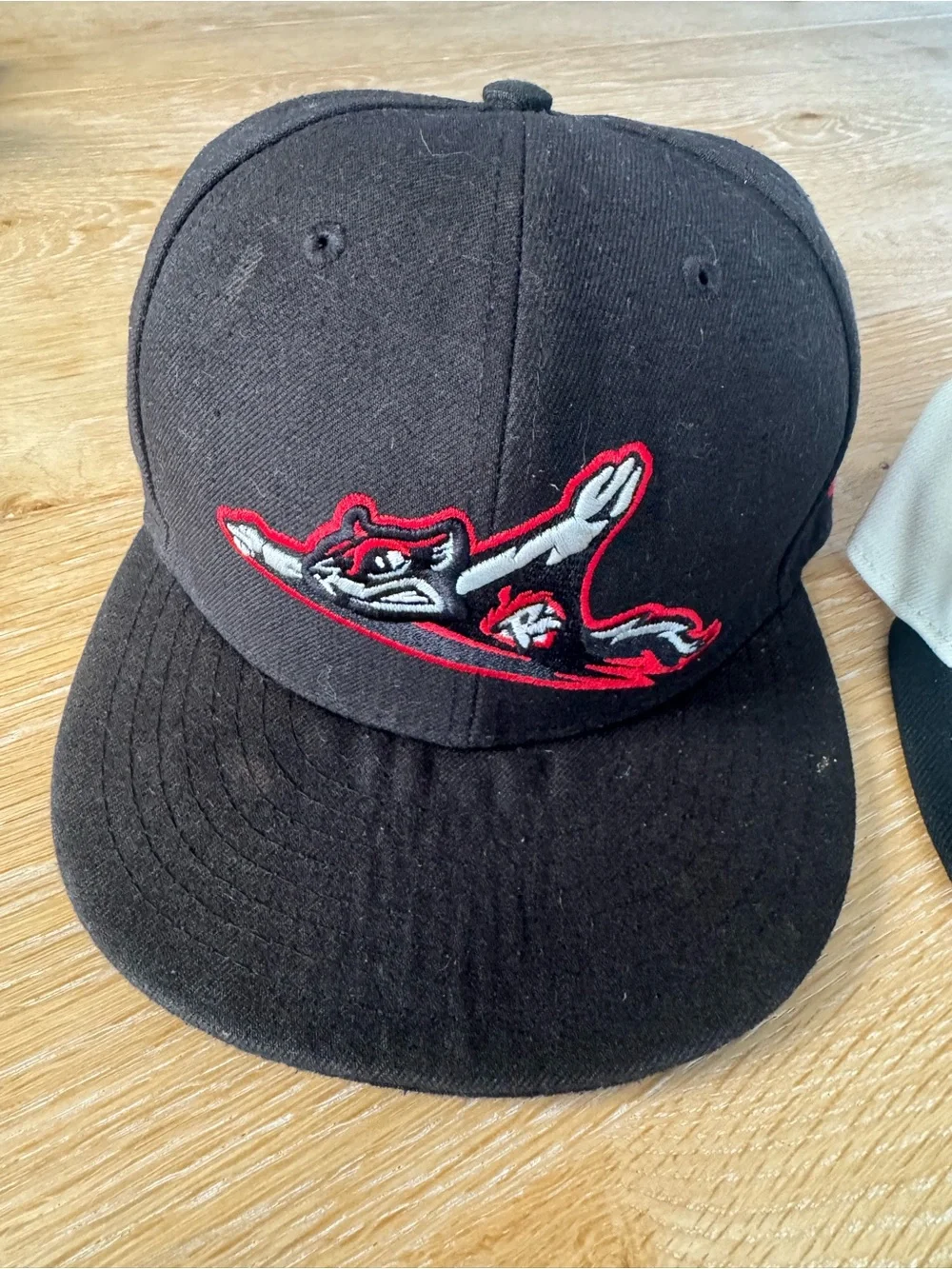 Bundle of 3 Fitted Hats - Richmond Flying Squirrels baseball Hats- Size 6 7/8